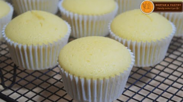 VANILLA CUPCAKE RECIPE | How to Make Soft Vanilla Cupcake