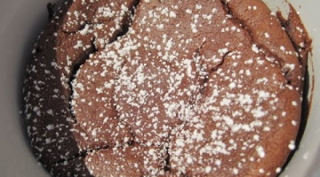 WARM CHOCOLATE SOUFFLES - How to make CHOCOLATE SOUFFLES Recipe
